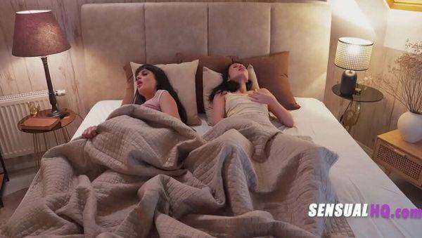 Rebound Lesbian Passion: Katarina Rina & Mia Trejsi in Hot Pussy Licking & Scissoring Action - xxxfiles.com on v0d.com