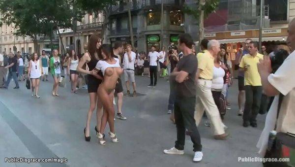 Big Tits Latina Exposed in Public - James Deen Dominates Yoha Galvez - veryfreeporn.com on v0d.com