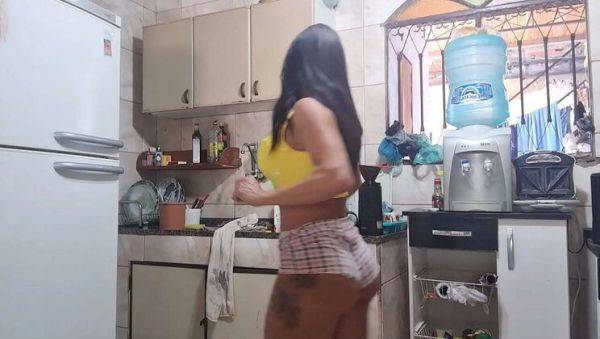 Naughty Latina MILF Bianca Naldy Can't Resist Stepson in Kitchen Fuck - Full Anal Sex Scene - veryfreeporn.com on v0d.com