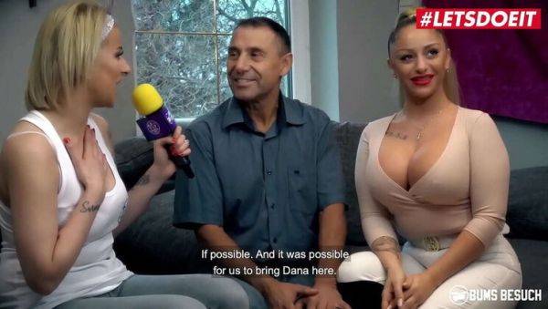 Big Boobs German Pornstar Dana Jayn Fucks Old Man Hard - Huge Tits & Wet Pussy - veryfreeporn.com - Germany on v0d.com