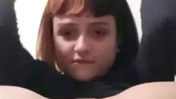 Naughty Teen Candy Crush Shows Off Her Shaved Pussy in Homemade Solo Masturbation - porntry.com on v0d.com