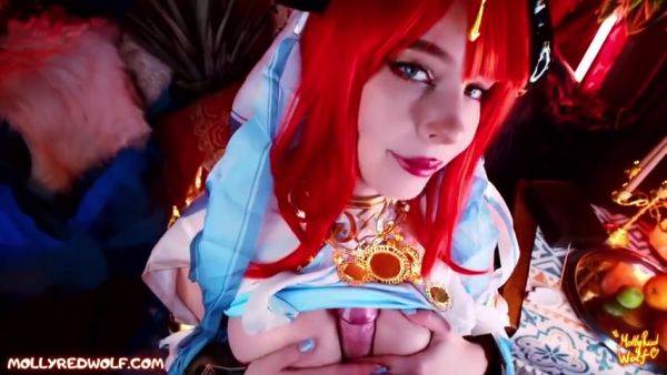 Genshin Impact Nilous Kinky Dance Will Make You Cum Twice - videomanysex.com on v0d.com