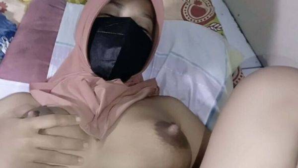 Hijab Wife Cheats with Big Natural Tits - Homemade Indonesian Fuck - porntry.com - Indonesia on v0d.com