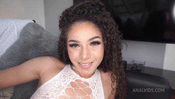 Bruna Santos - Perfect Body & Pale Skin Brazilian, Fucked By The Biggest Cock - videomanysex.com - Brazil on v0d.com