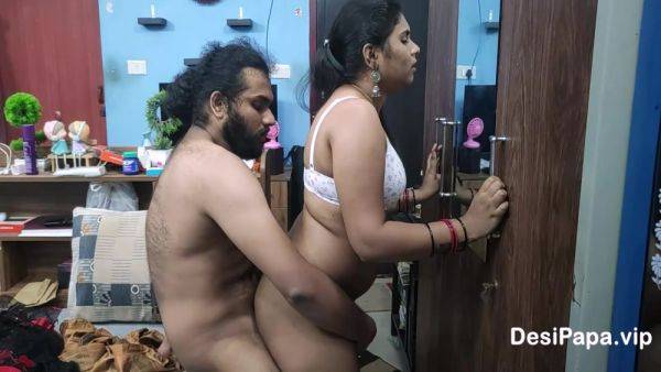 Hindi Sex And Indian Blowjob - Big Boobs Hot Indian Wife Blowjob To Pussy Fucking - desi-porntube.com - India on v0d.com
