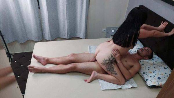 Caught My Wife Cheating: Horny Latina Wife Takes It in the Ass in Our Bed - xxxfiles.com on v0d.com