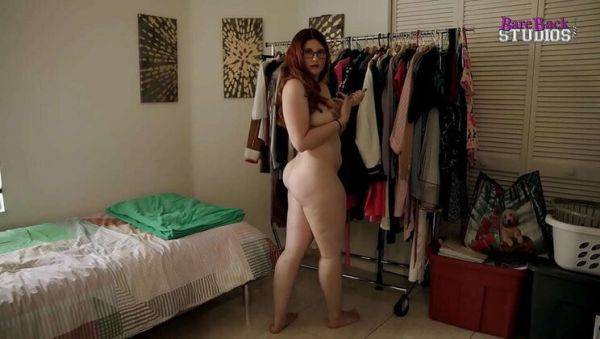 Thicc Redhead Step Daughter Leaves Door Open, Step Dad Can't Resist - Bess Breast - xxxfiles.com on v0d.com