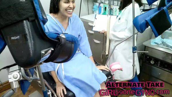 Shy Latina Alix Avery Gets Intense Medical Exam in Hospital Role Play - xxxfiles.com - Usa on v0d.com