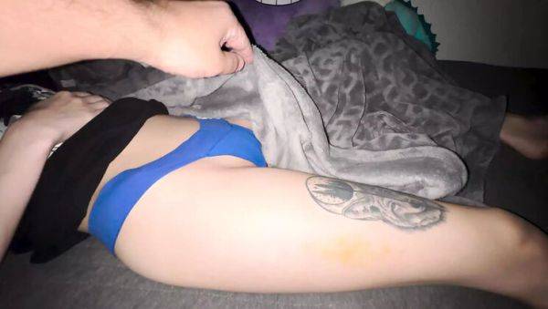 Stepbrother Sneaks a Sniff of Stepsister's Vibrator While She's Resting - Hot Teen Fantasy Roleplay - xxxfiles.com on v0d.com