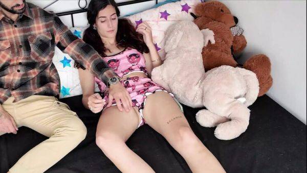 Shy Innocent Stepdaughter Fingered by Pervert Stepdad in Taboo Encounter - veryfreeporn.com on v0d.com