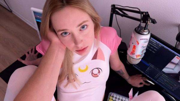 Blonde Stepsister Caught on Webcam - Tiny Teen Loly Nebel in Hot POV Doggystyle - porntry.com - Russia on v0d.com