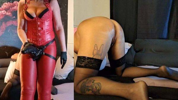 Mistress Luciana Dominates with Strapon Anal in Extreme BDSM Scene - porntry.com - Germany on v0d.com