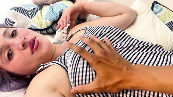 Step Sister Skips College Exam for Hot Sex with Brother - Latina Ashleysoy01 in Lingerie - porntry.com - India - Colombia on v0d.com