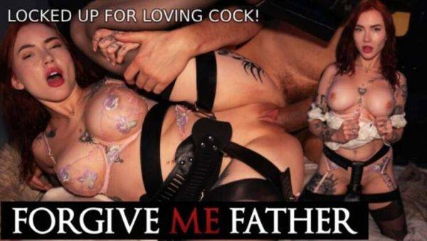 Latvian Redhead Eva Ray Cheats with Hard Rough Sex in Public After Being Locked in Chastity - porntry.com - Latvia on v0d.com