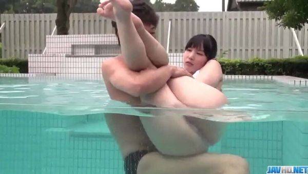 Yui Kasugano takes huge cock in her tight shaved pussy outdoors - xxxfiles.com - Japan on v0d.com