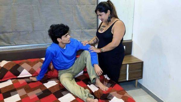 Stepmom Surprises Stepson with Special Birthday Gift in HD Hindi Audio - xxxfiles.com on v0d.com