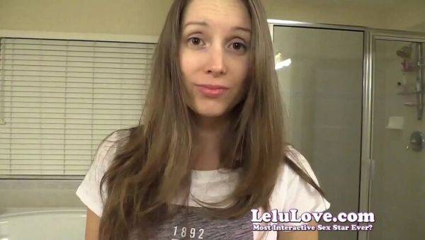 Desperate to Pee! Lelu Love Teased Until She Can't Hold It Anymore - Amateur POV Fetish - porntry.com on v0d.com