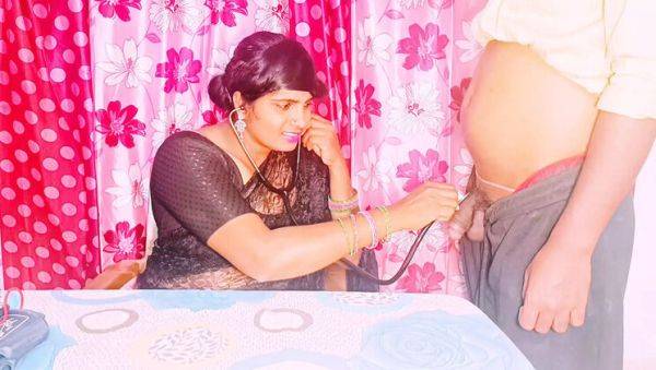 Indian Desi Doctor Fucks Patient with Big Dick - Telugu Dirty Talk & Hardcore Sex - xxxfiles.com - India on v0d.com