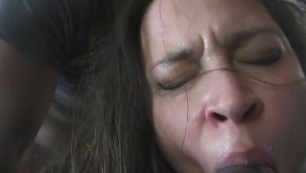Pregnant Lady Red Takes BBC Train with Cuckold Husband - Rough Threesome Fuck - veryfreeporn.com on v0d.com