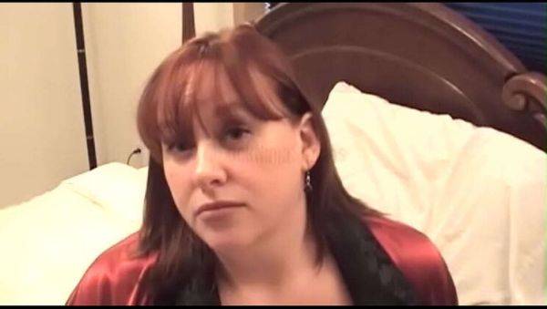 Step Mom Forces Step Son to Confess and Fuck - Redhead MILF with Big Tits - veryfreeporn.com on v0d.com