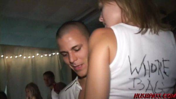 Hot College Girl Emily Evermoore Gets Wild at Frat Party with Big Cocks - xxxfiles.com on v0d.com