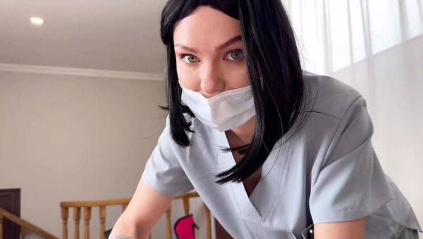 Sexy Russian Nurse Alexa Poshspicy Gives Intense Anal Therapy to Football Player - porntry.com - Russia on v0d.com