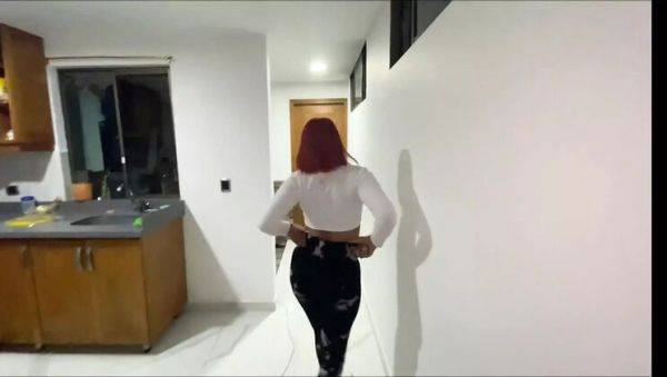 Horny Latina Neighbor in Tight Leggings Invites Me Home for Rough Sex - porntry.com - Colombia on v0d.com