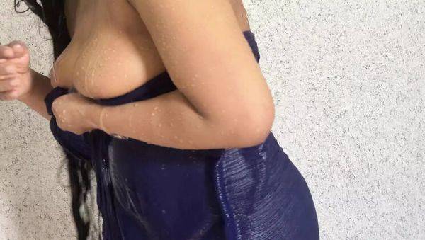 Tamil Beauty with Huge Natural Tits Bathing Scene - Full HD Video - porntry.com - Sri Lanka on v0d.com
