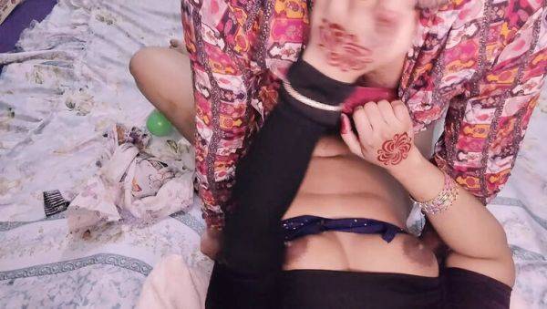 Indian Lesbian Girl Fucks BF's Friend - Hindi Dirty Talk & Moaning - Desi Homemade Sex - porntry.com - India - Pakistan on v0d.com