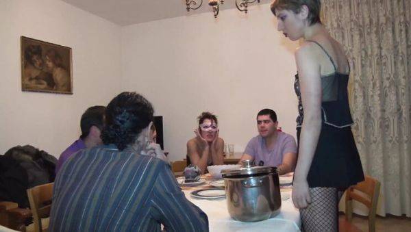 Secret Dinner: Alex Magni Sucks and Swallows Cum in HD - veryfreeporn.com on v0d.com