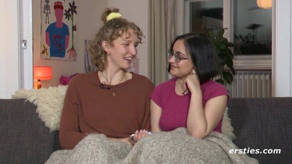 Licks Serafinas Pussy From Behind Before Grabbing A Toy With Jasmin A Nastyi - upornia.com - Germany on v0d.com