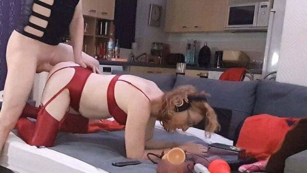 Mature British Wife Lisa Essex Pegs Husband with Huge Black Dildo - Bareback Anal & Strapon Domination - xxxfiles.com - Britain on v0d.com
