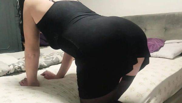 Hot Stepmom Anal Cheating with Big Booty Latina MILF - porntry.com on v0d.com
