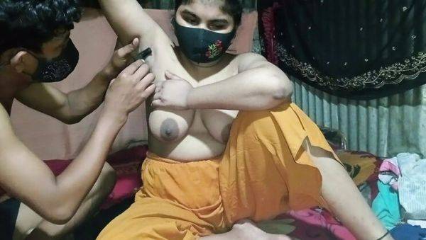 Step Sister Cleaning Her Pussy - Desi Village Girl Feels Amazing Inside - xxxfiles.com on v0d.com