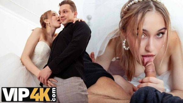 Hot Bride in Wedding Dress Takes Two Cocks Before Marriage - HD 1080p - xxxfiles.com - Russia on v0d.com