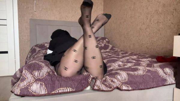 Horny MILF Stepmom Lux Eva in Sexy Pantyhose Fetish - Big Ass & Natural Tits - veryfreeporn.com - Turkey on v0d.com