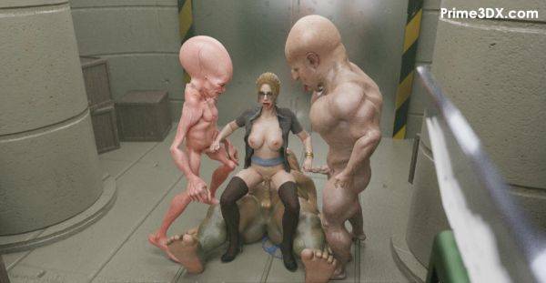Insane animated porn fetishes with 3D monsters and one slut - alphaporno.com on v0d.com