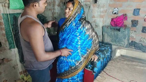 Young Indian MILF Stripped and Fucked Hard by Son-in-Law in Homemade Sex - porntry.com - India on v0d.com