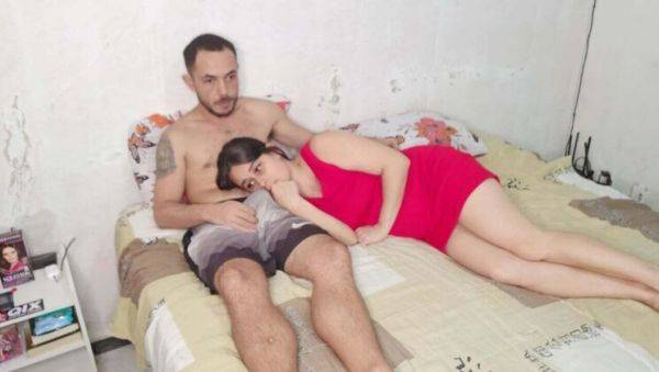 Hot Stepsister Lies On My Lap During Movie - My Hard Dick Ends Up In Her Mouth - porntry.com - Brazil on v0d.com