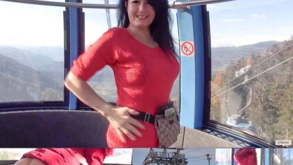 Public Anal Fuck in Cable Car - Hot Stranger Creampie - xxxfiles.com - Germany on v0d.com