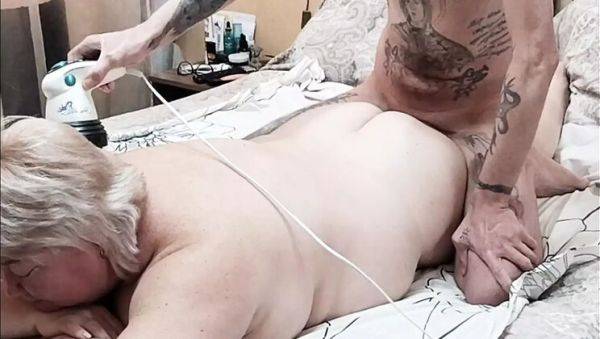 Hot BBW MILF Gets Massage And Fucked Hard - Creampie Finish - porntry.com - Russia on v0d.com