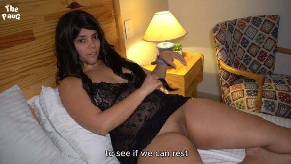 Hot Hindi MILF stepmom fucks stepson in hotel bed - Thepaug - porntry.com on v0d.com
