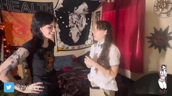 Ziva Fey - Mean Girl Larz Bully Wedgies And Vedgies Her - hclips.com on v0d.com