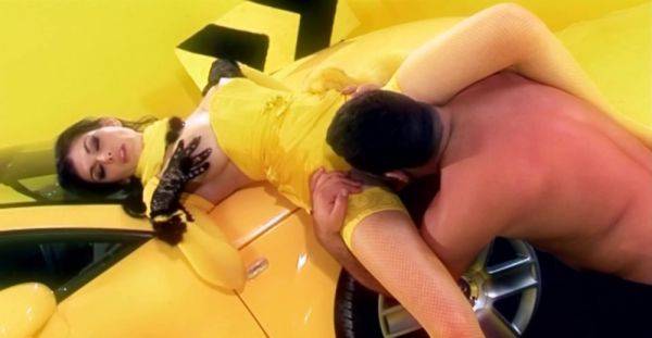 Sweet brunette begs the man for more whilst his dick is fully inside her - xbabe.com on v0d.com