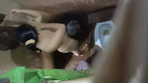 Spying on My Hot Sister-in-Law Showering - Big Booty & Natural Tits - xxxfiles.com - Indonesia on v0d.com