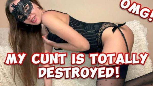 Luna Woxy Squirts Hard from Fisting and Deep Cock Action - Hairy MILF Pussy Gape - porntry.com on v0d.com