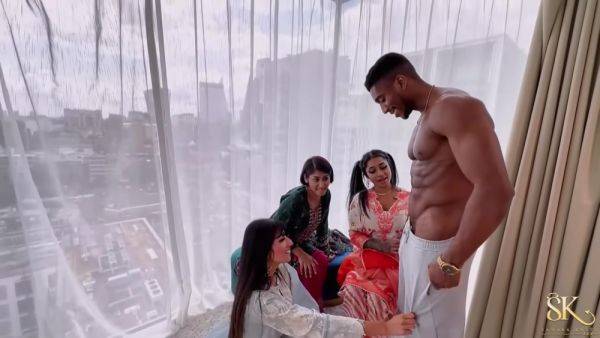 Bbc Meets Asian Triplethreat With Sahara Knite - desi-porntube.com - India on v0d.com