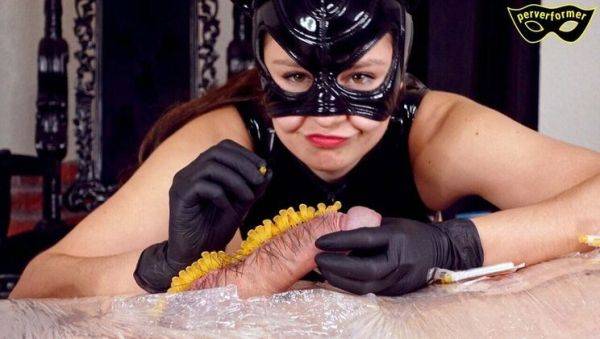 Extreme Needle Play on Slave Cock - Femdom CBT Torture - xxxfiles.com - Germany - Switzerland on v0d.com