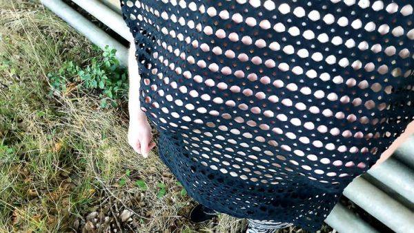 Outdoor Public BDSM: Big Tits Slapped Hard in Cornfield - veryfreeporn.com - Germany on v0d.com