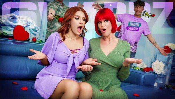 StepMom Seduction: Redhead MILF Elise London Fucked Hard by Stepson in Valentine's Day Orgy - xxxfiles.com on v0d.com